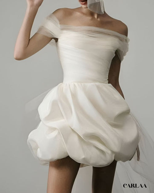Robe cocktail mariage luxe 