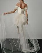 Robe cocktail mariage luxe 