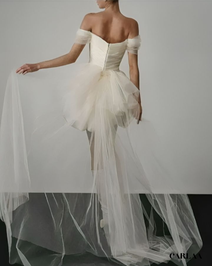 Robe cocktail mariage luxe 
