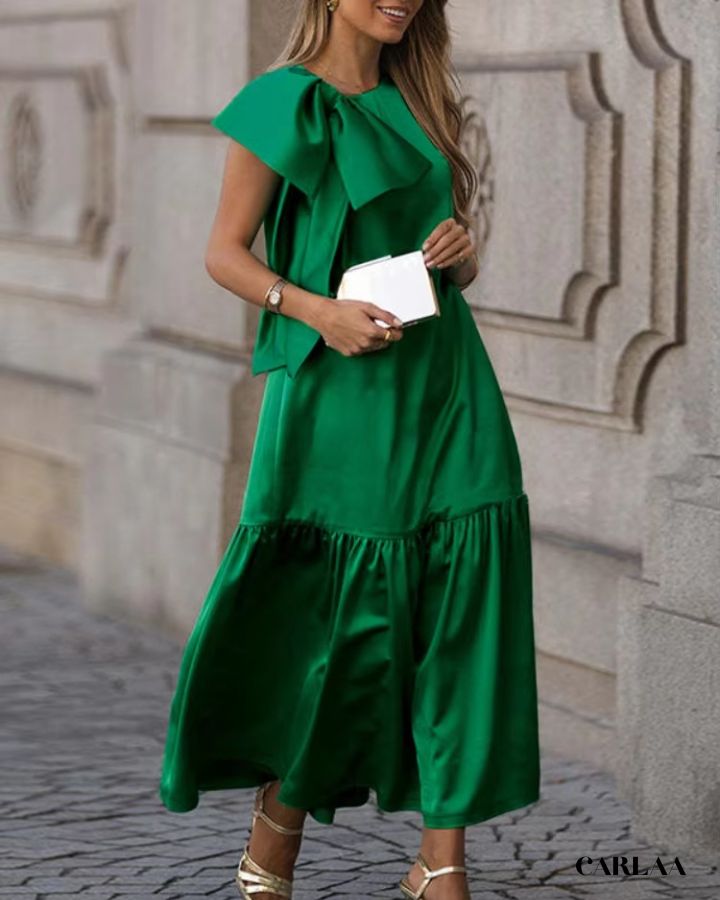 Robe verte pour mariage invité
