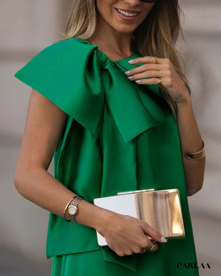 Robe verte pour mariage invité