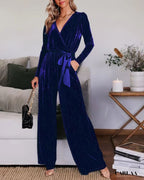 Women's velvet outfit