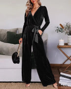 Women's velvet outfit