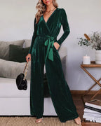 Women's velvet outfit
