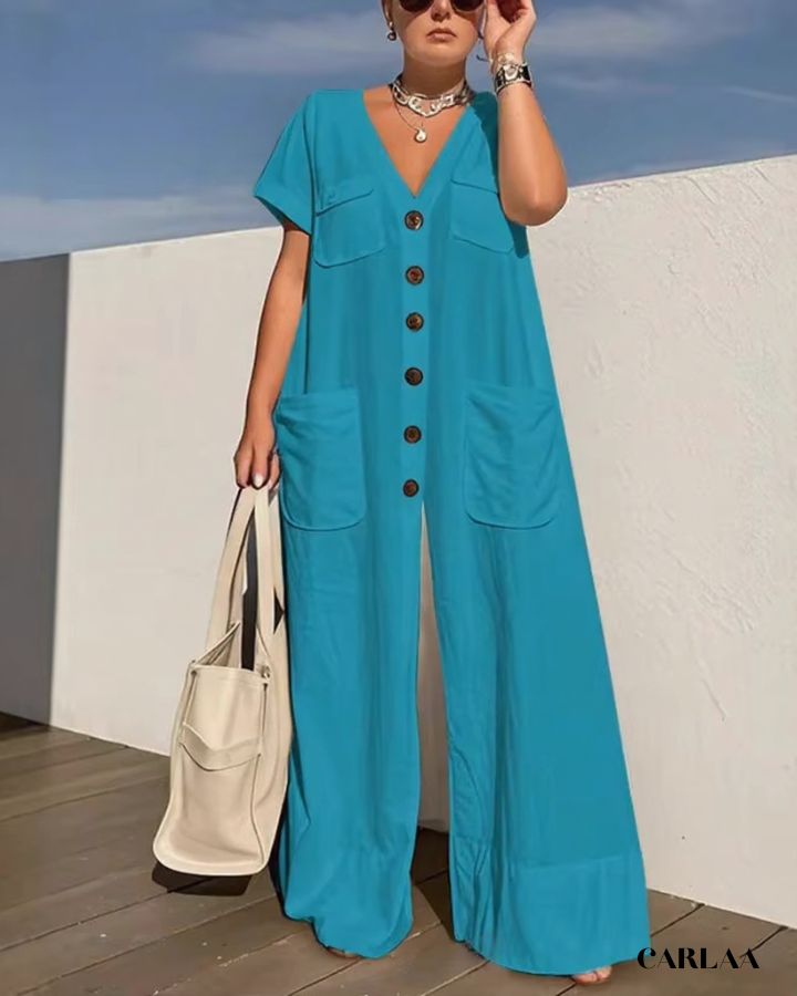 Tenue pantalon fluide femme