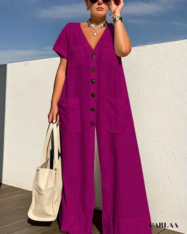 Tenue pantalon fluide femme