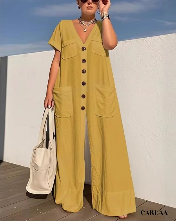 Tenue pantalon fluide femme