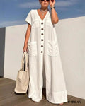Tenue pantalon fluide femme
