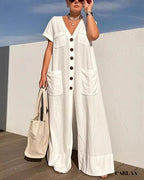 Tenue pantalon fluide femme