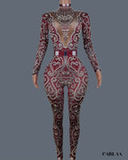 Rhinestone outfit for women