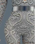 Rhinestone outfit for women