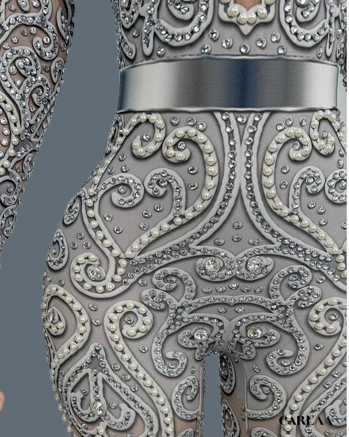Rhinestone outfit for women
