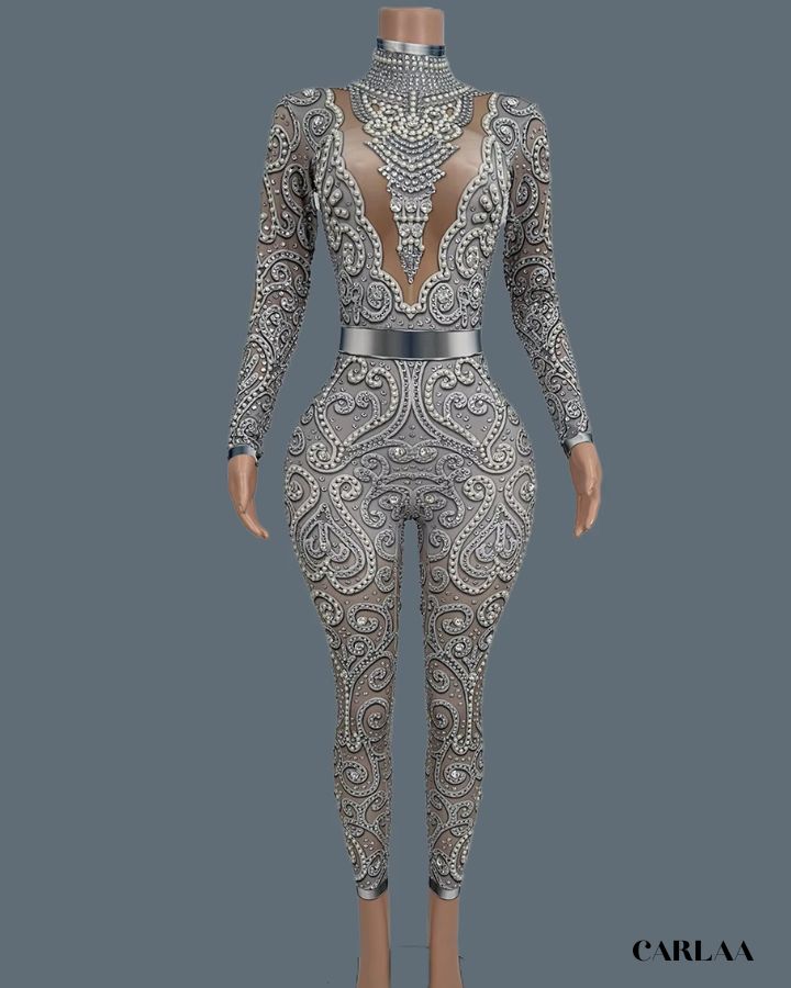 Rhinestone outfit for women