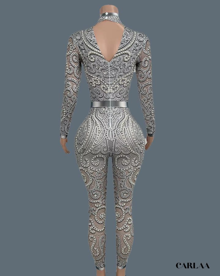Rhinestone outfit for women