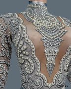 Rhinestone outfit for women