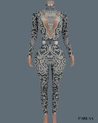 Rhinestone outfit for women