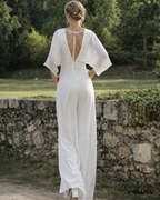 Flowy White Jumpsuit