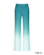 Tailleur pantalon femme vert mariage