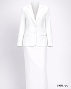 Tailleur robe femme mariage civil chic