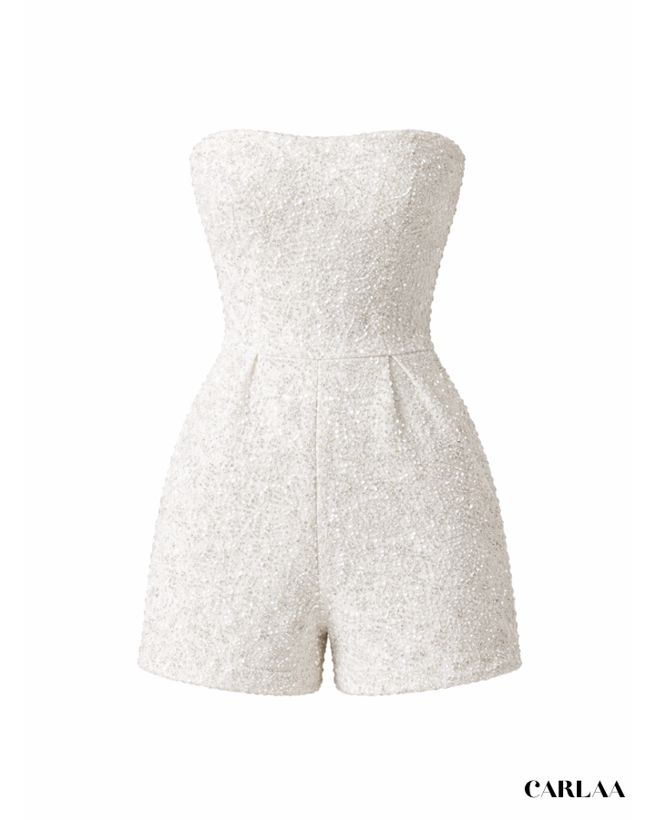 Combishort habillée pour mariage