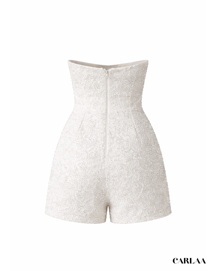 Combishort habillée pour mariage