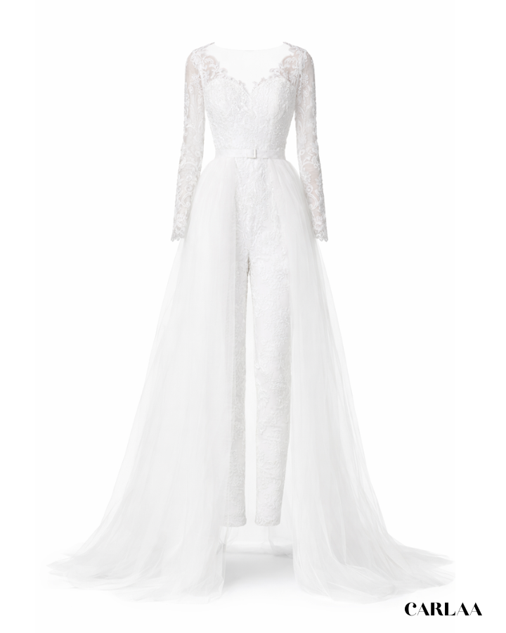 Mariage combinaison femme
