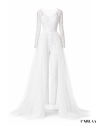 Mariage combinaison femme