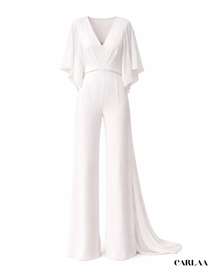 Combinaison fluide mariage