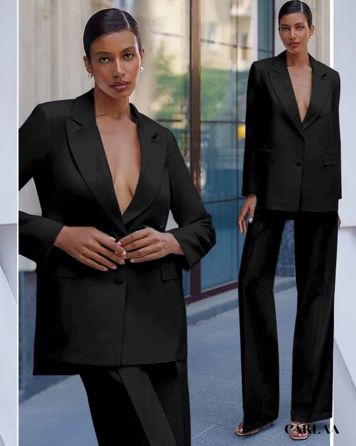Formal trouser suit for a wedding