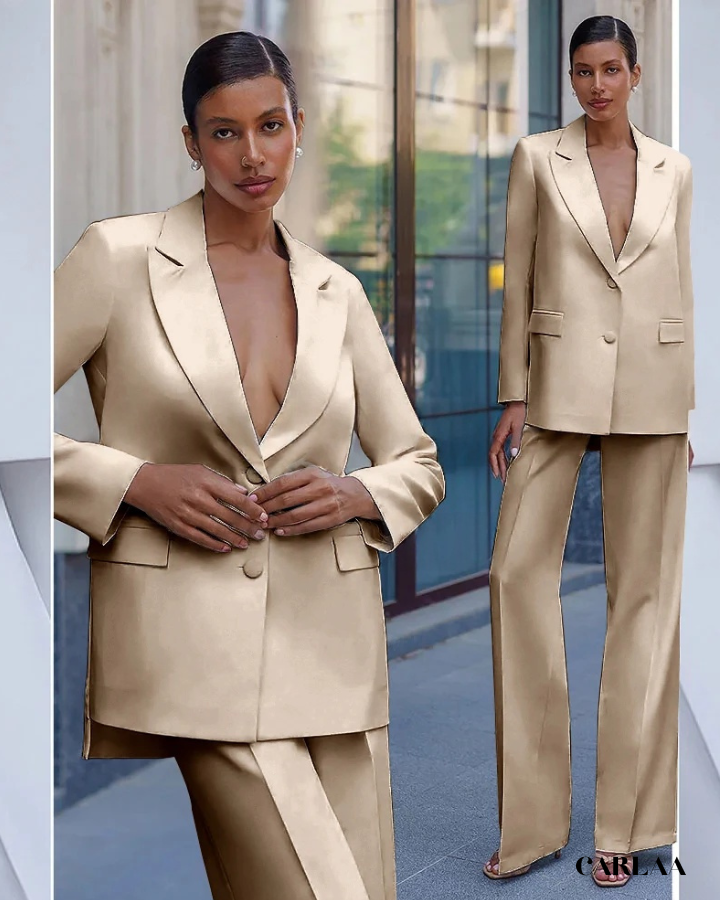 Formal trouser suit for a wedding