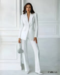 Chic tailleur pantalon femme pour ceremonie mariage