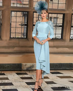 Tenue mere de mariee fluide