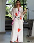 Printed Wide-Leg Jumpsuit