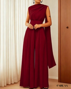 Elegant wedding guest jumpsuit