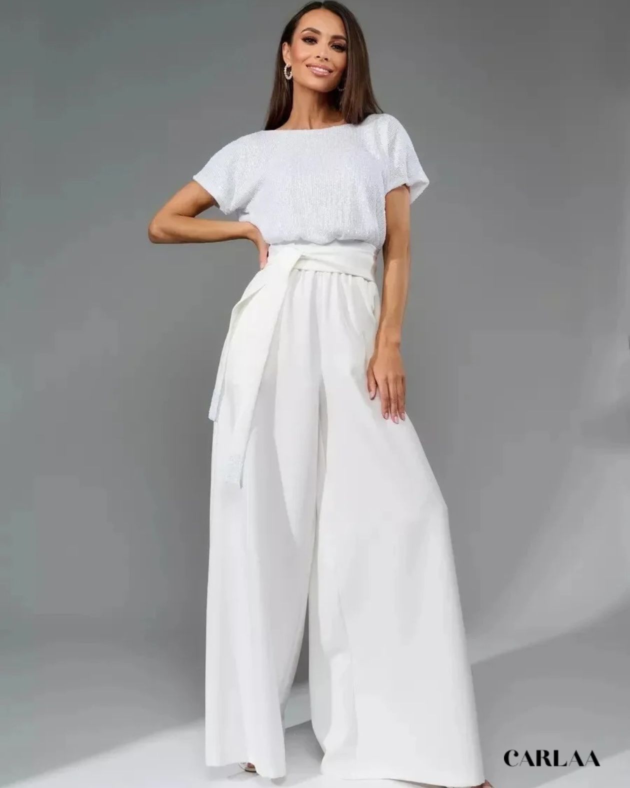 Flowy sequin jumpsuit