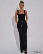 Women's sequin Christmas dress