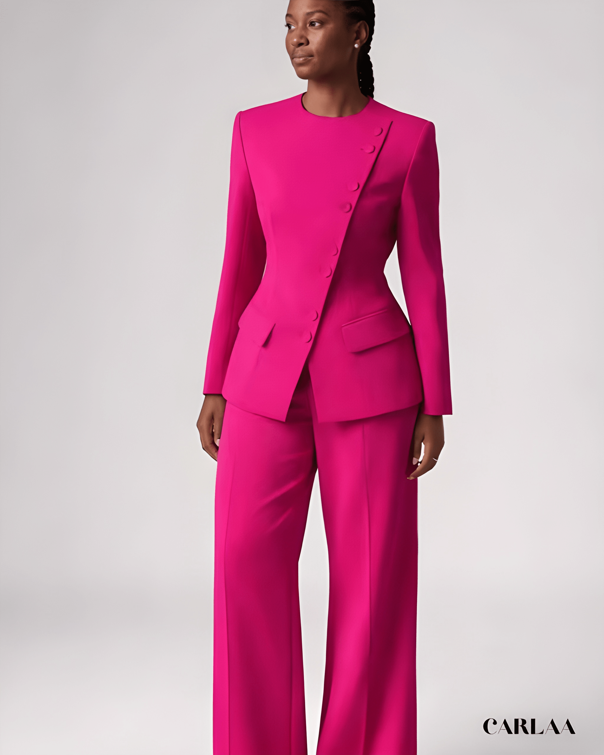 Fuchsia women's suit