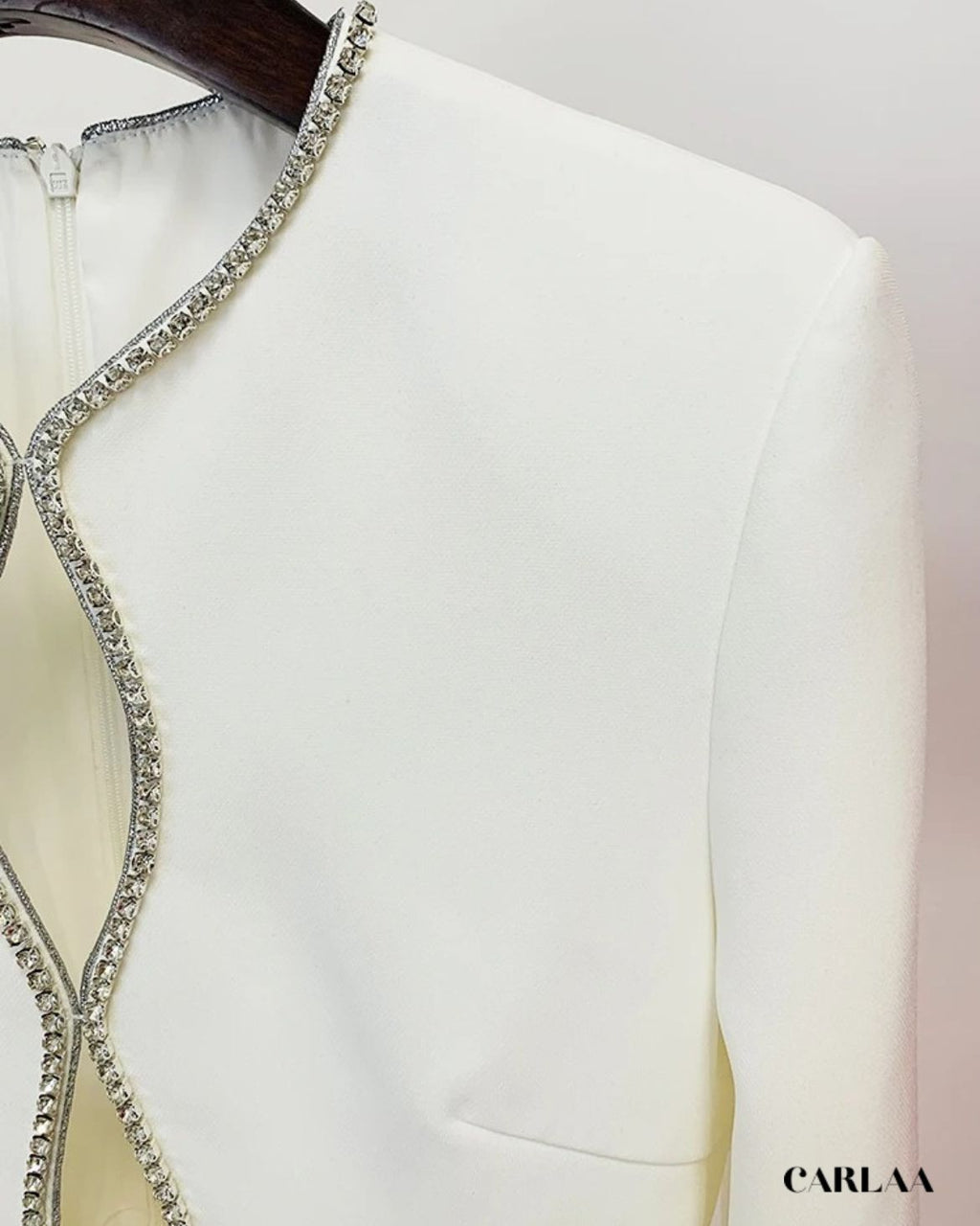Elegant white jumpsuit for women