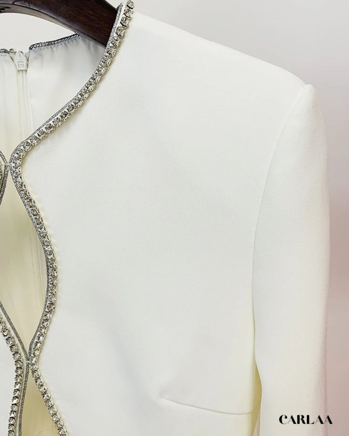 Elegant white jumpsuit for women