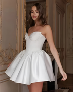 Robe de mariée simple pour mariage civil