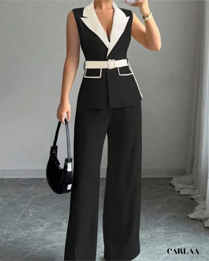 Ceremonie tailleur femme invitée mariage