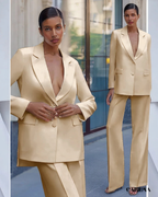 Formal trouser suit for a wedding