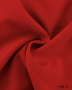 Women's red suit set