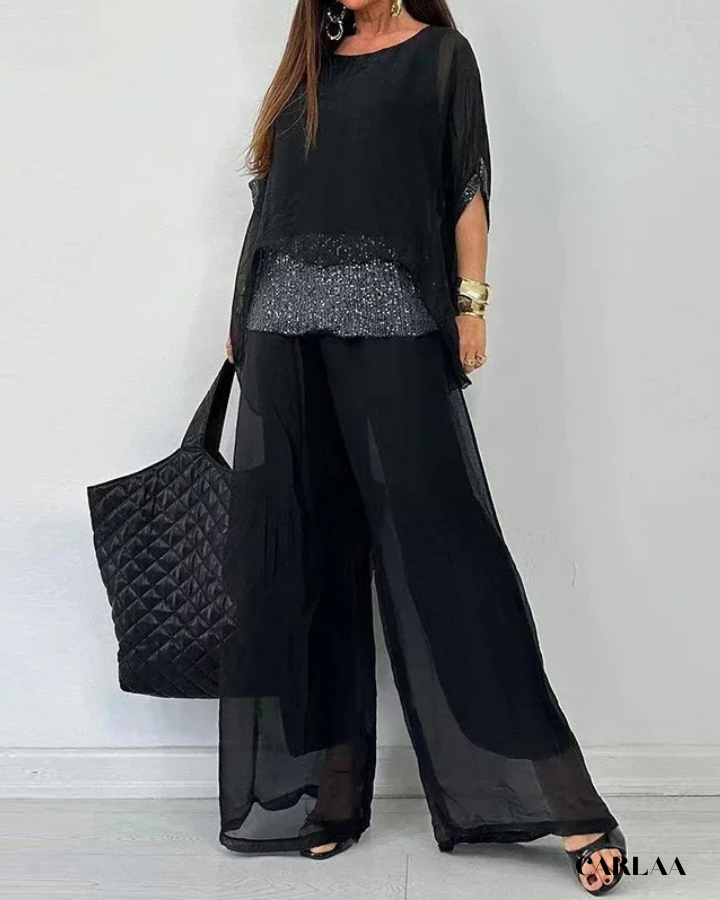 Ensemble femme 50 ans pantalon decontracte
