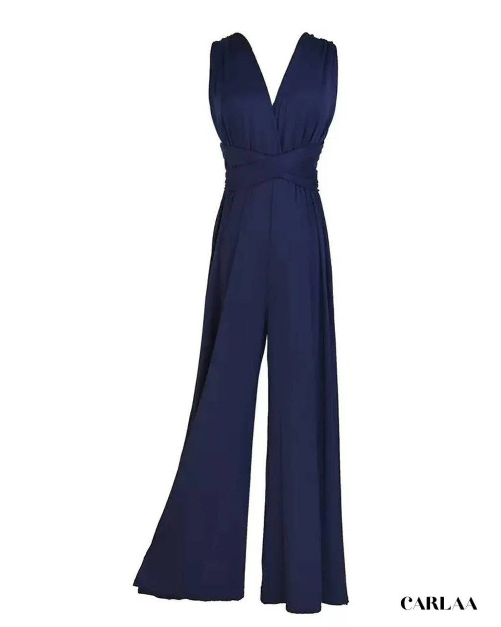 Navy blue wedding outfit
