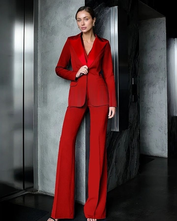 Tailleur pantalon femme bureau