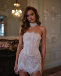 Robe mariage civil courte boheme