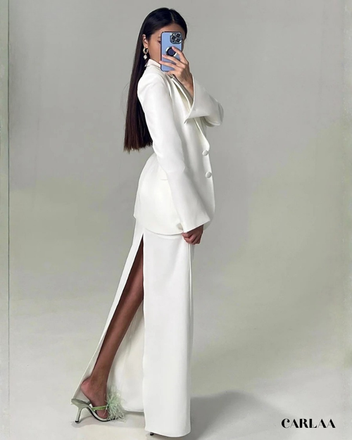 Tailleur robe femme mariage civil chic