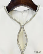 Elegant white jumpsuit for women