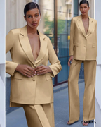 Formal trouser suit for a wedding